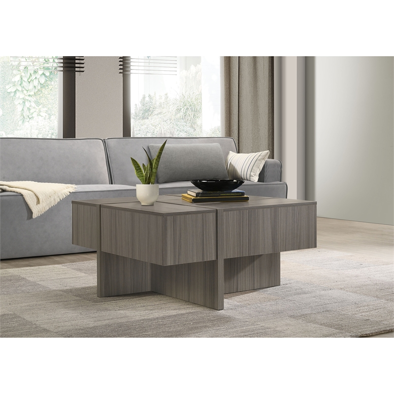 Picket House Furnishings Elodie Coffee Table in Grey