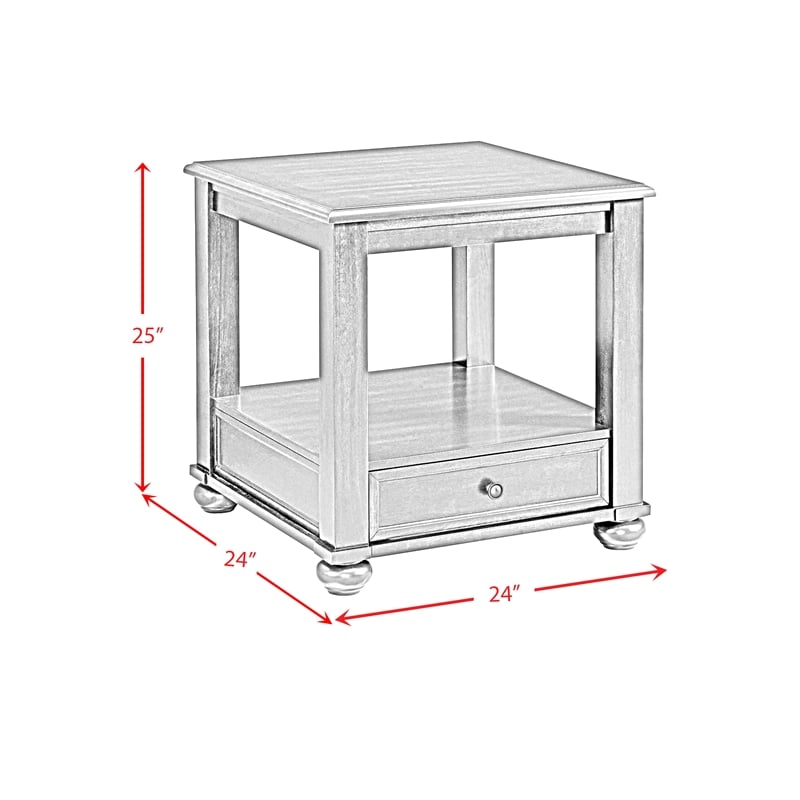 Chad 2PCOccasional Table Set inCherry Rectangular Lift Top Coffee and End Tables