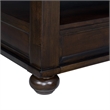 Chad Rectangular Lift Top Coffee Table with  Casters in Cherry