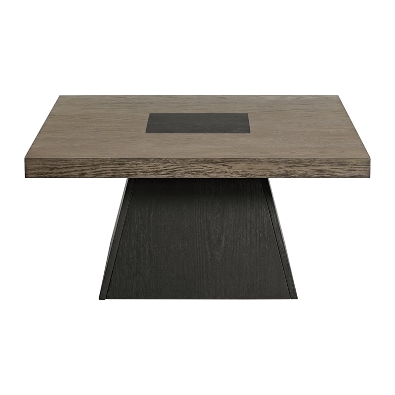 Picket House Furnishings Rizzo Coffee Table in Grey and Dark Espresso