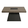 Picket House Furnishings Rizzo Coffee Table in Grey and Dark Espresso