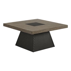 Picket House Furnishings Rizzo Coffee Table in Grey and Dark Espresso