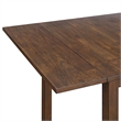 Alexa  3PC Dining Set with Drop Leaf Table in Espresso