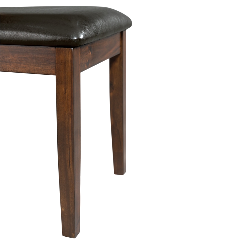 Alexa  3PC Dining Set with Drop Leaf Table in Espresso