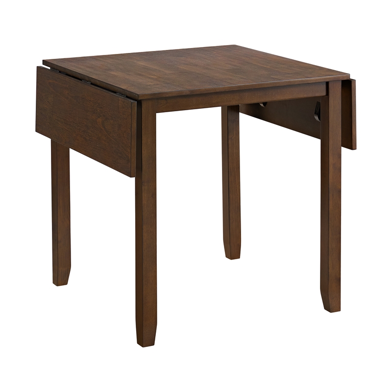 Alexa  3PC Dining Set with Drop Leaf Table in Espresso