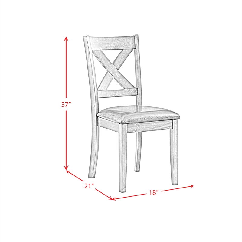 Alexa  3PC Dining Set with Drop Leaf Table in Espresso