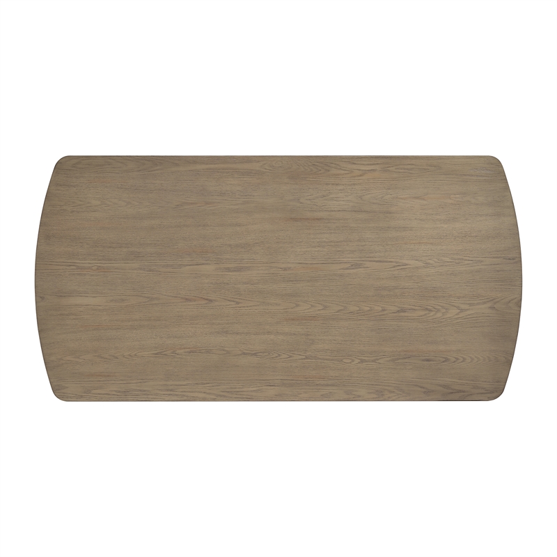 Picket House Furnishings Canal Rectangular Dining Table in Grey