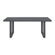 Picket House Furnishings Fresca Dining Table Dark Grey