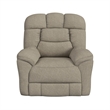 Picket House Furnishings Roy P3 Recliner zero gravity memory foam in Bama Toast