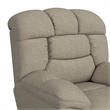 Picket House Furnishings Roy P3 Recliner zero gravity memory foam in Bama Toast