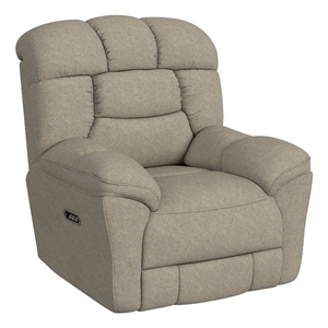 Picket House Furnishings Roy P3 Recliner zero gravity memory foam in Bama Toast