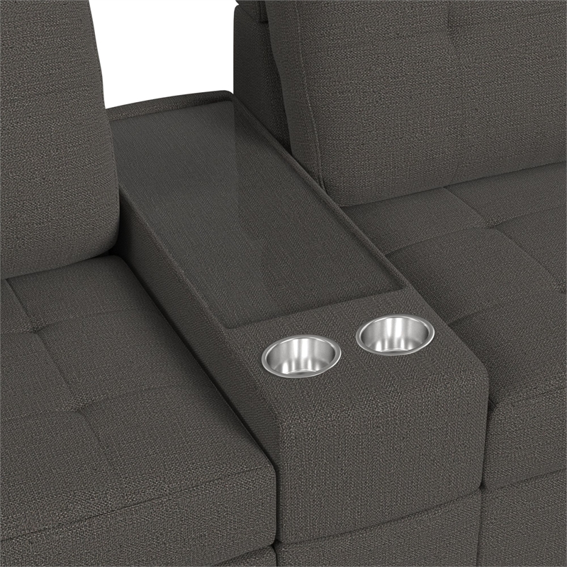 Harleigh 9PC Living Room Set in Palmer Plus Ash