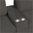 Harleigh 9PC Living Room Set in Palmer Plus Ash