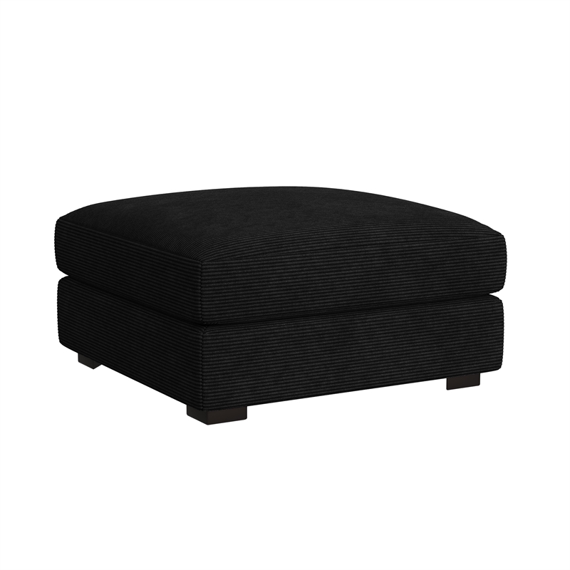 Mesa 7PC Sectional Set with LHF Chaise in Steno Black