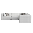 Picket House Furnishings Frida 5PC Modular Set in Olefin Beige