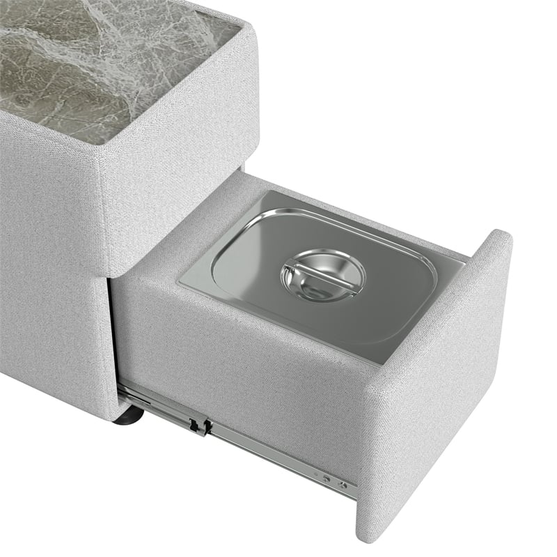 Picket House Furnishings Frida 6PC Modular Set in Olefin Beige