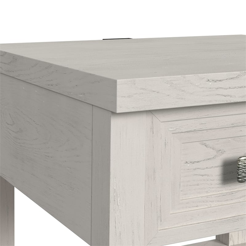 Rhiannon  3PC Occasional Table Set in Antique White Coffee Table and 2 End Table