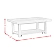 Rhiannon  3PC Occasional Table Set in Antique White Coffee Table and 2 End Table