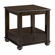 Chad 3PCOccasionalTableSet in Cherry Rectangular Lift Top Coffee and 2End Tables