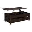 Chad 3PCOccasionalTableSet in Cherry Rectangular Lift Top Coffee and 2End Tables