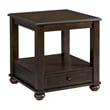 Chad  3PC Occasional Table Set in Cherry Square Lift Top Coffee and 2End Tables
