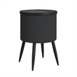 Nebula 3PC Smart Occasional Table Set in Black Smart Coffee and 2 SmartEndTables