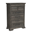 Hyde King Panel 3PC Bedroom Set in Charcoal