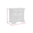 Hyde King Panel 3PC Bedroom Set in Charcoal