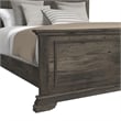 Hyde Queen Panel 3PC Bedroom Set in Charcoal