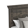 Hyde Queen Panel 5PC Bedroom Set in Charcoal