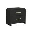 Woodridge  Queen Storage 5PC Bedroom Set in Black with Grain