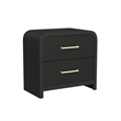 Woodridge  Twin Storage 3PC Bedroom Set in Black with Grain