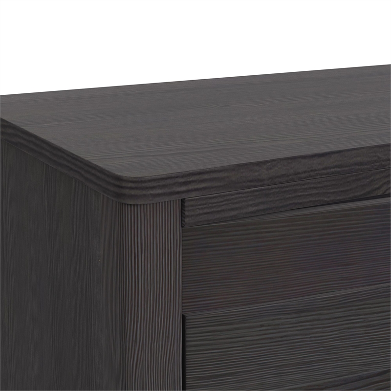 Chett Full 3PC Bedroom Set with LED in Black