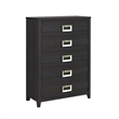Chett Full 3PC Bedroom Set with LED in Black