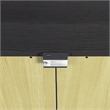 Chett King 3PC Bedroom Set with LED in Black