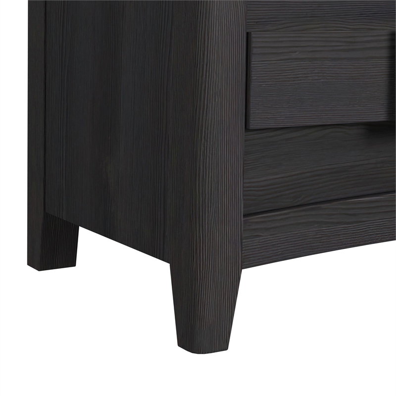 Chett King 3PC Bedroom Set with LED in Black