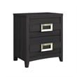 Chett King 5PC Bedroom Set with LED in Black