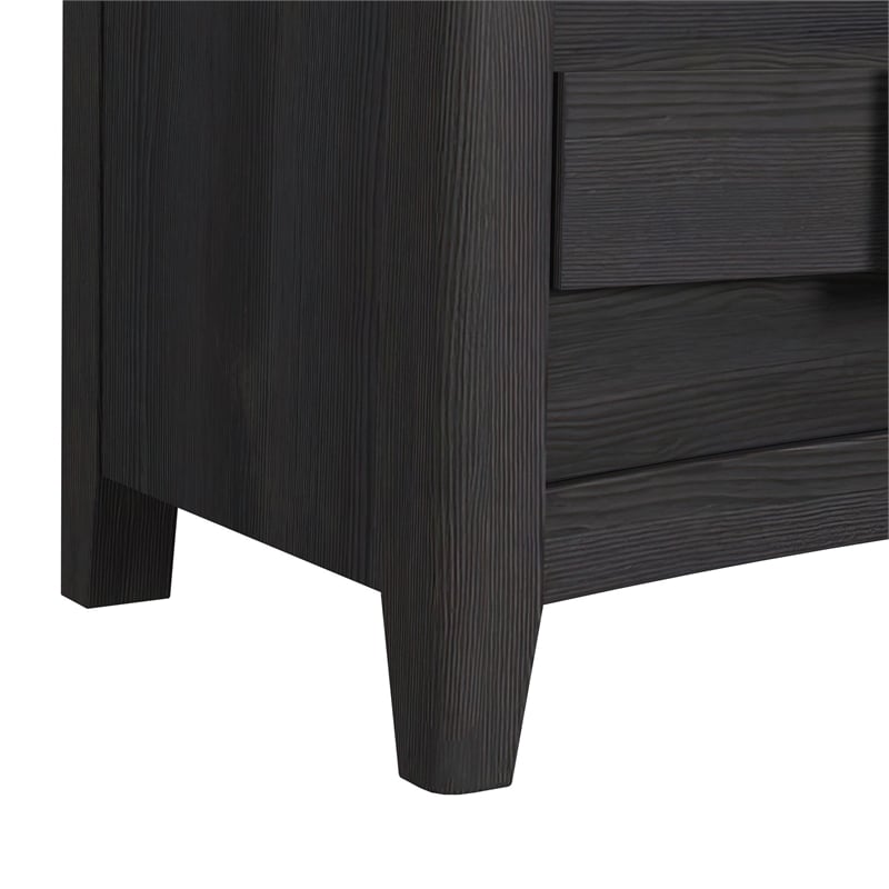 Chett Twin 3PC Bedroom Set with LED in Black