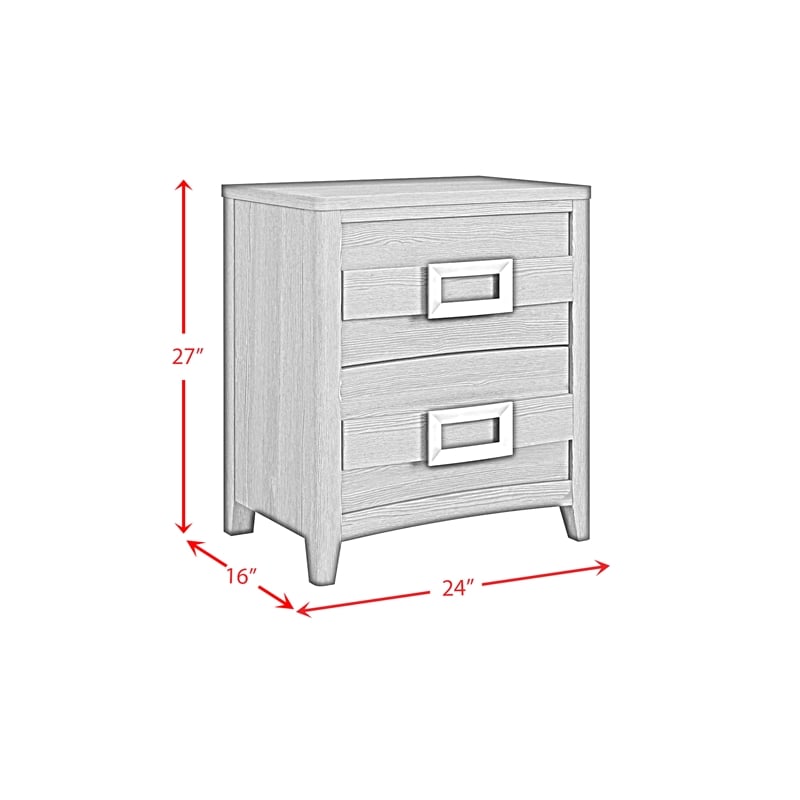 Chett Twin 5PC Bedroom Set with LED in Black