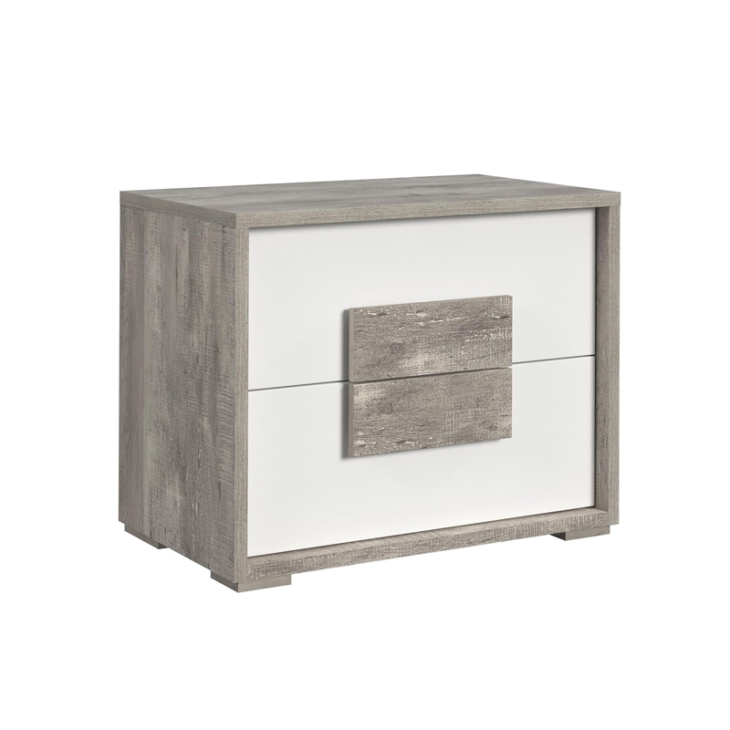 Vega King 3PC Bedroom Set with LED in Dual Tone