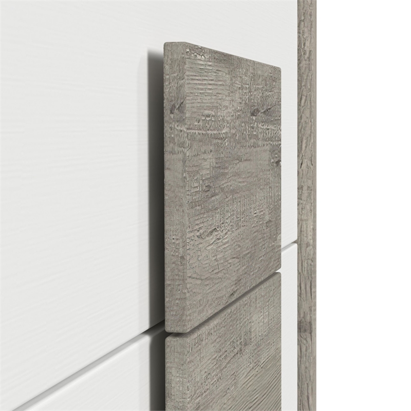 Vega King 5PC Bedroom Set with LED in Dual Tone