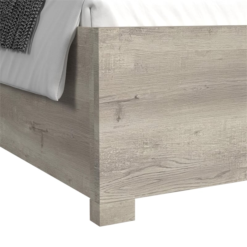 Vega Twin 5PC Bedroom Set with LED in Dual Tone