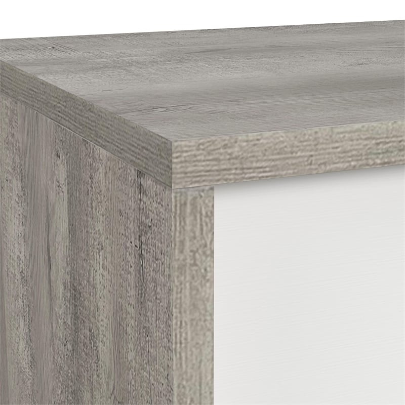 Vega Twin 5PC Bedroom Set with LED in Dual Tone