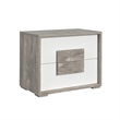 Vega Twin 5PC Bedroom Set with LED in Dual Tone