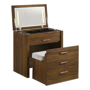 Zuma Dressing Table in Walnut