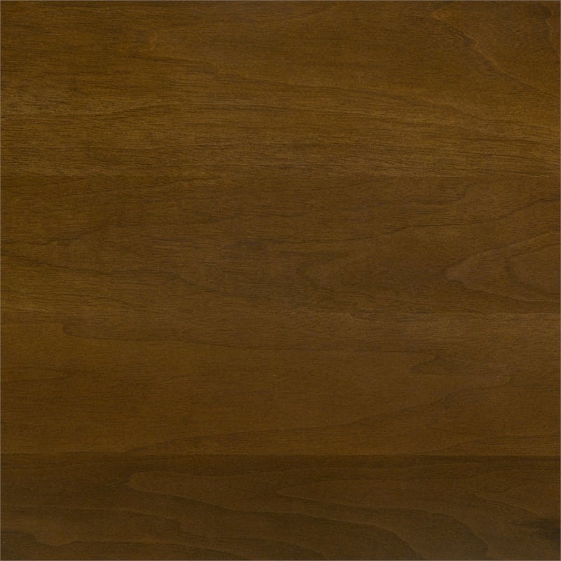 Picket House Furnishings Zuma Bench with Grey Fabric in Walnut