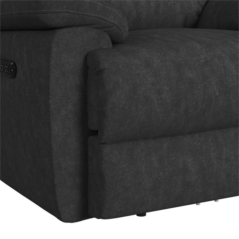 Guston P2 Recliner zero gravity memory foam in Explore Charcoal