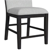 Pinnacle 7PC Counter Height Dining Set in Charcoal Table and Six Chairs