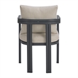 Fresca 5PC Standard Height Dining Set in Dark Grey Table and Four Chairs