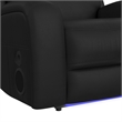Epitome P3 Power Glider Recliner W Heat Massage W wireless charger in AlineBlack